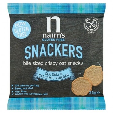 Nairn's Snackers Salt & Balsamic Vinegar 23g
